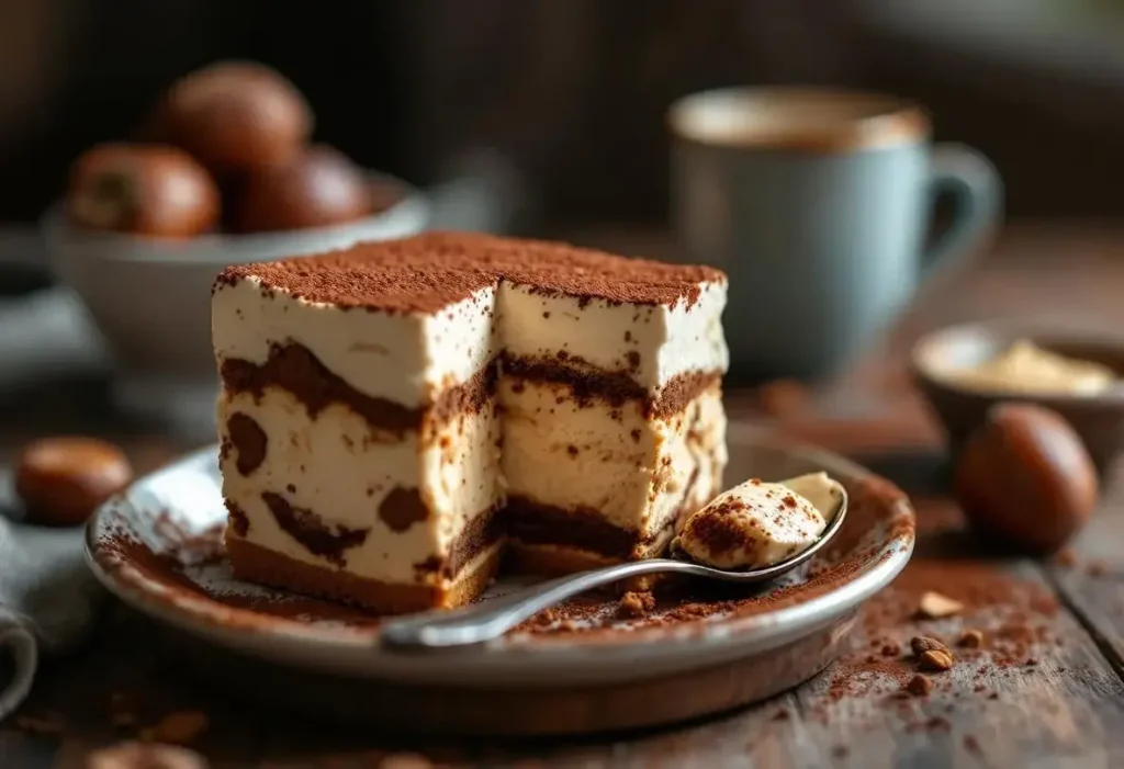 J’ai testé ce tiramisu à la crème de marrons noté 4,7/5 : un pur délice à savourer à chaque cuillère !