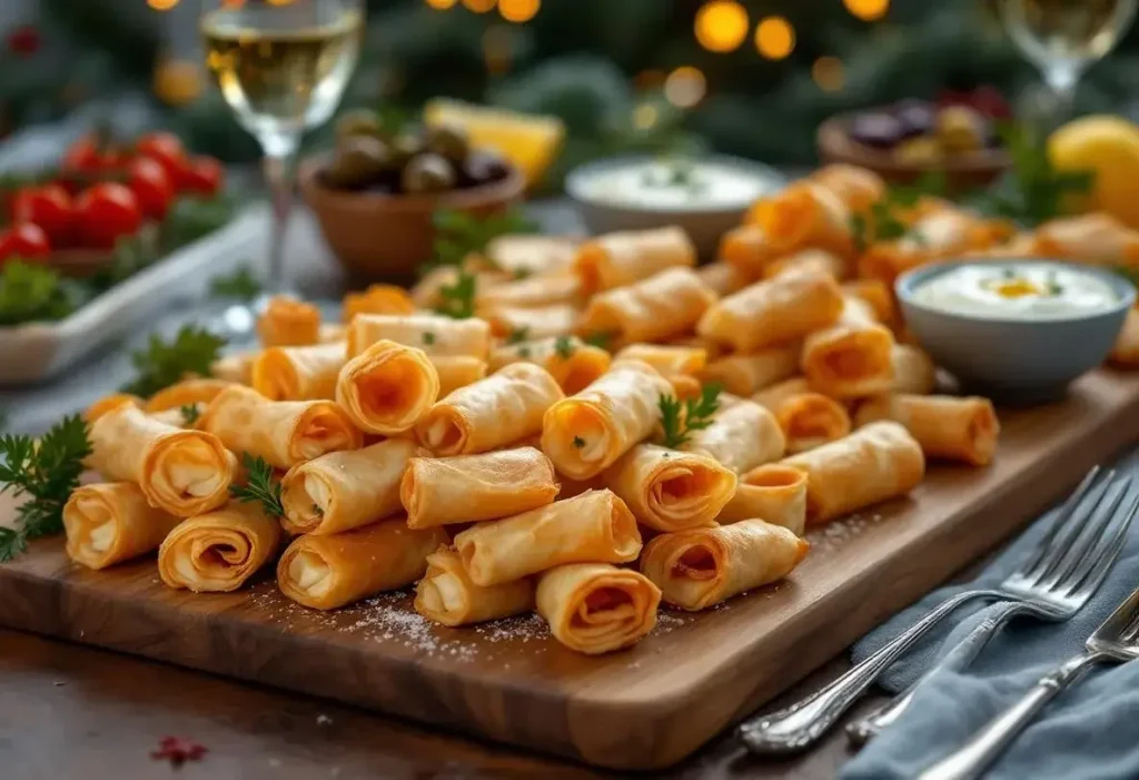 « J’ai trouvé LA recette d’apéro des fêtes » : mes roulés croustillants à la pâte filo font un carton (prêts en 15 min)