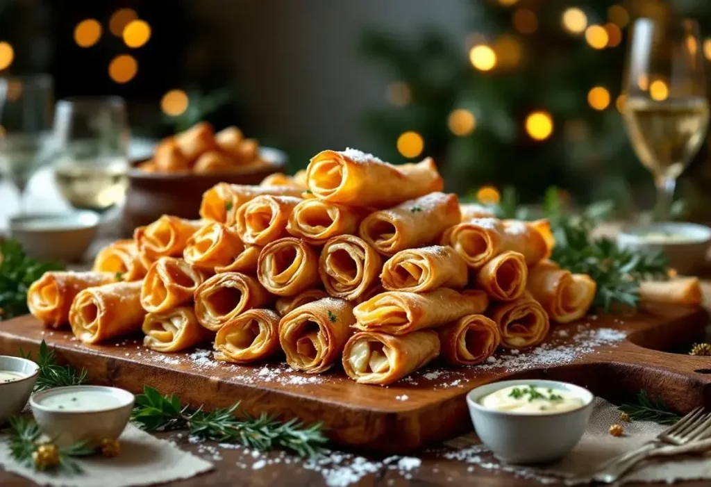 « J’ai trouvé LA recette d’apéro idéale pour les fêtes » : mes roulés croustillants à la pâte filo cartonnent (prêts en 15 min)