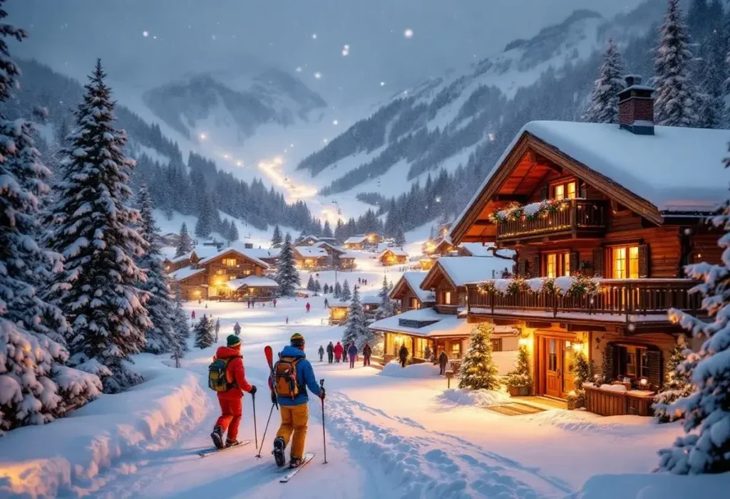 Noël sous la neige : voici les 7 stations de ski où il va neiger énormément cette semaine !