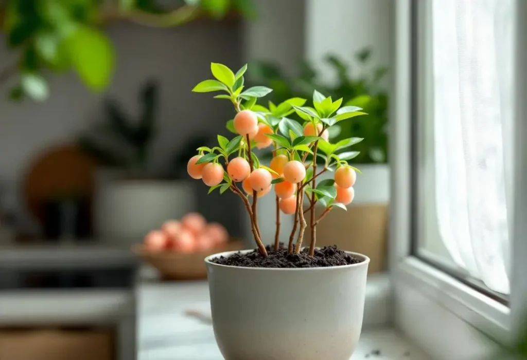 Ce fruit de fêtes se transforme en mini forêt rose en 1 mois si vous gardez ses noyaux après le dessert