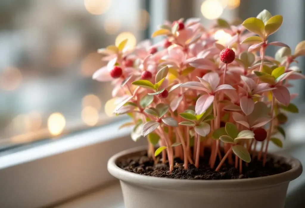 Ce fruit des fêtes devient une mini forêt rose en 1 mois si vous plantez ses noyaux juste après le dessert
