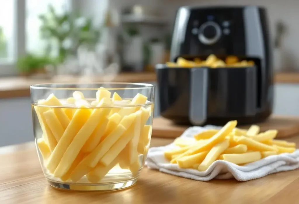 Depuis que je fais ça, mes frites Airfryer sont parfaites : je vous révèle l’astuce de l’eau chaude