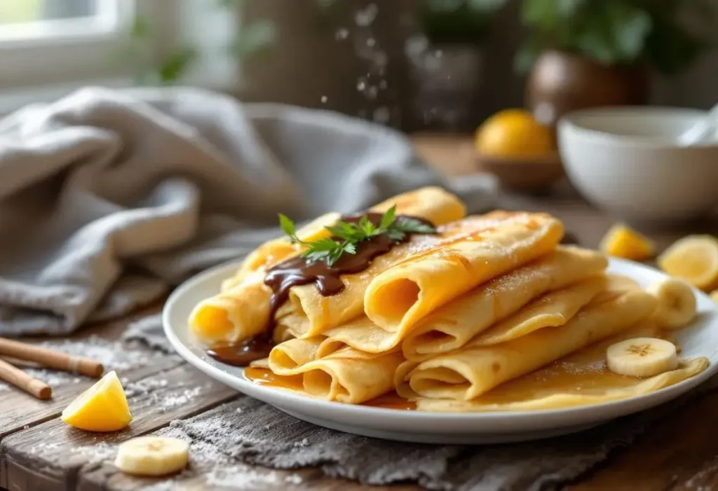 La recette ultra facile de crêpes bien moelleuses qu'on refait toute l'année pour un goûter réconfortant