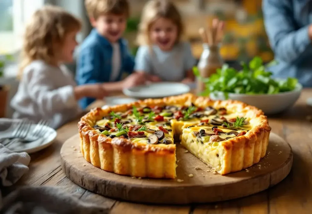 “Même les enfants ont adoré”, cette tarte rustique aux poireaux et au comté va régaler toute la famille !