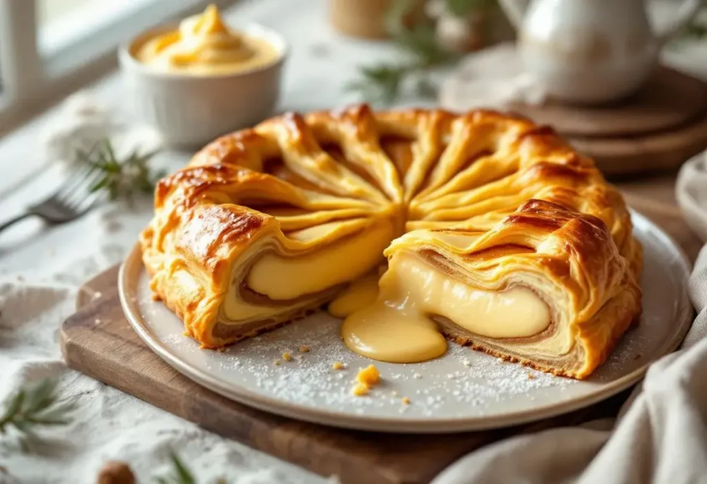 Plus douce, plus fondante, plus gourmande : la galette des rois à la crème de marrons qui met tout le monde d’accord