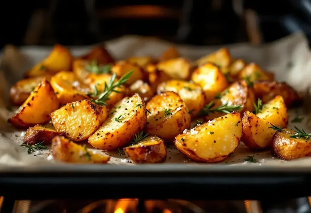 Pommes de terre au four : l’astuce toute bête pour les avoir ultra croustillantes à chaque fois