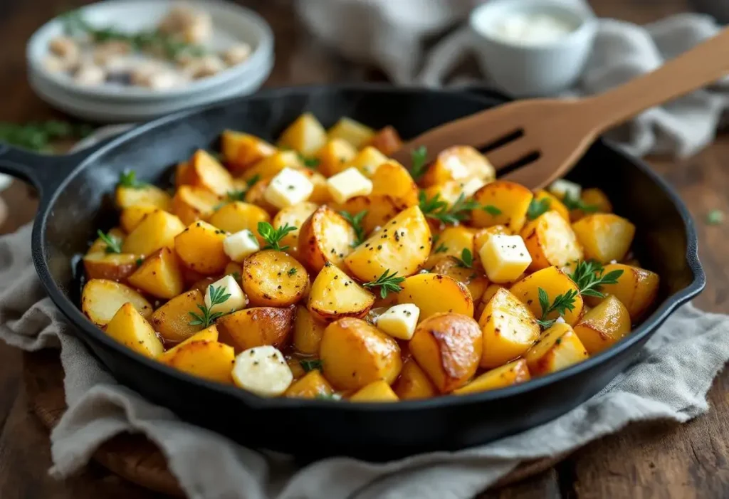 Ajoutez ceci aux pommes de terre pendant la cuisson : elles seront encore plus savoureuses, délicieusement parfumées et ultra moelleuses