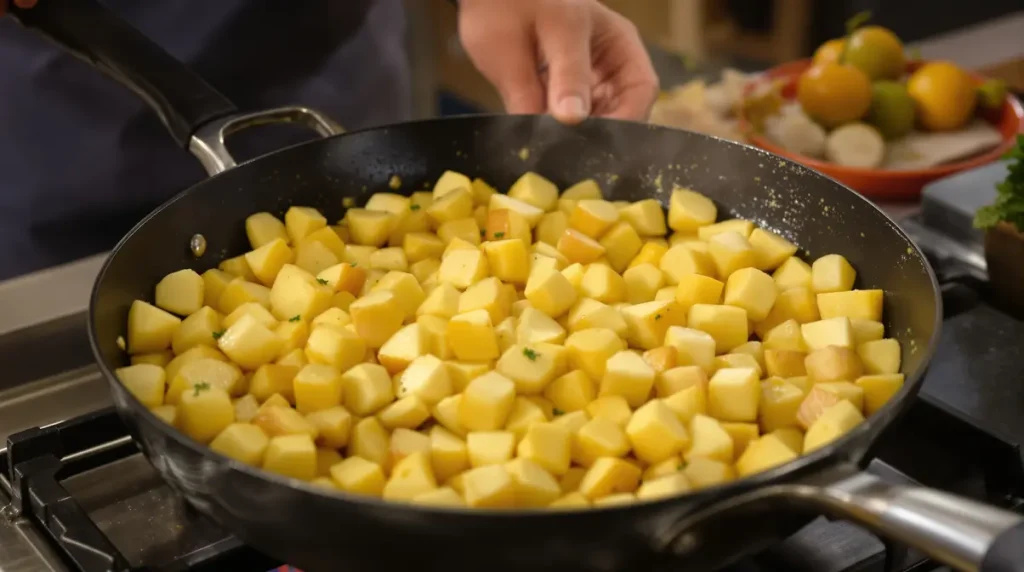 Ajoutez-le aux pommes de terre pendant la cuisson : elles deviennent encore plus savoureuses, délicieusement parfumées et ultra fondantes