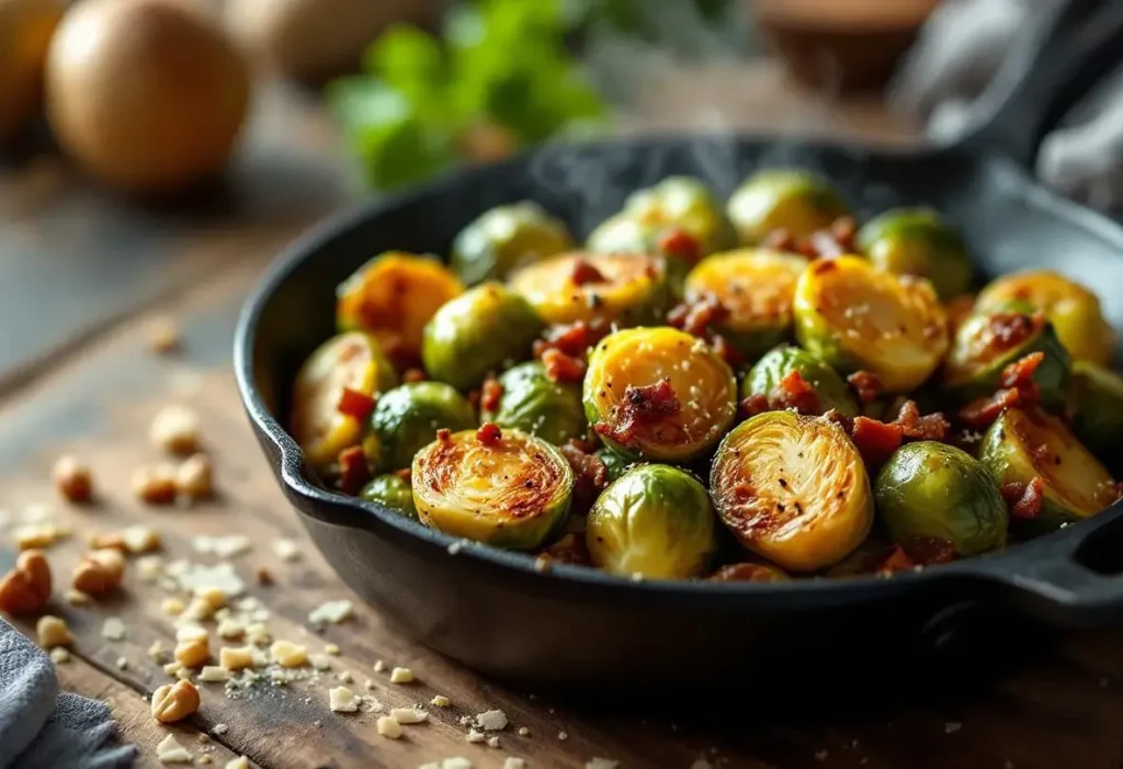 Fondants, dorés, croustillants : ces choux de Bruxelles rôtis ne ressemblent en rien à ceux de votre enfance
