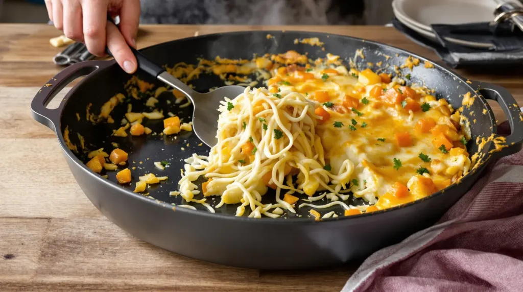 Gratin de pommes de terre, poireaux et carottes : fondant, parfaitement doré et ultra facile à préparer