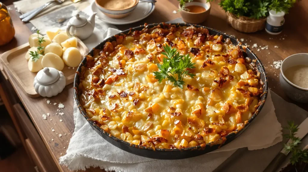 Gratin de pommes de terre, poireaux et carottes : fondant, parfaitement doré et vraiment ultra facile à préparer
