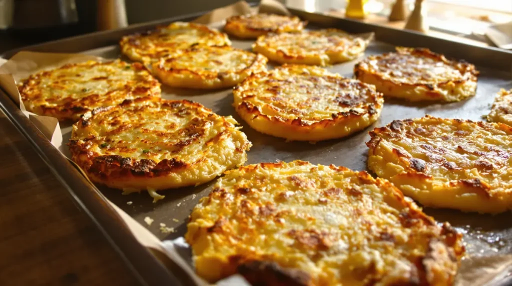 « Je les prépare en 10 minutes pour toute la famille » : mes galettes de pommes de terre crousti-dorées au four, légères et encore plus addictives que des frites