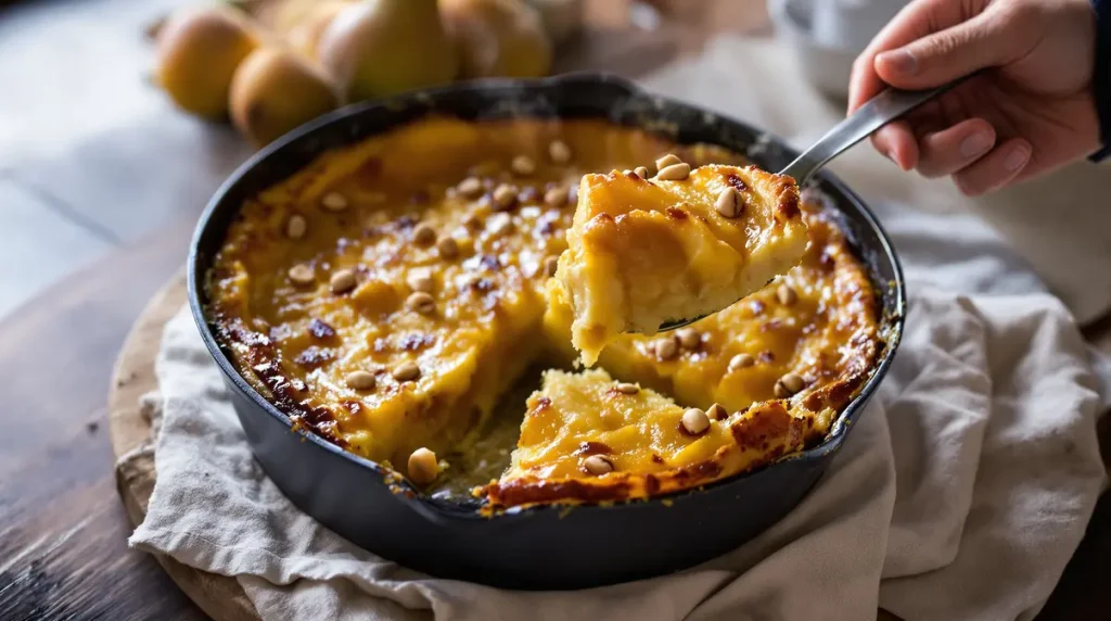 « Je n'ose plus servir d'autres desserts quand j'ai des invités en hiver » : le clafoutis express qui a transformé mes fins de repas en famille