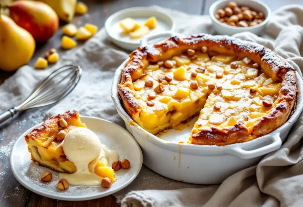 « Je n'ose plus servir d'autres desserts quand j'ai des invités en hiver » : le clafoutis minute qui a transformé nos fins de repas en famille