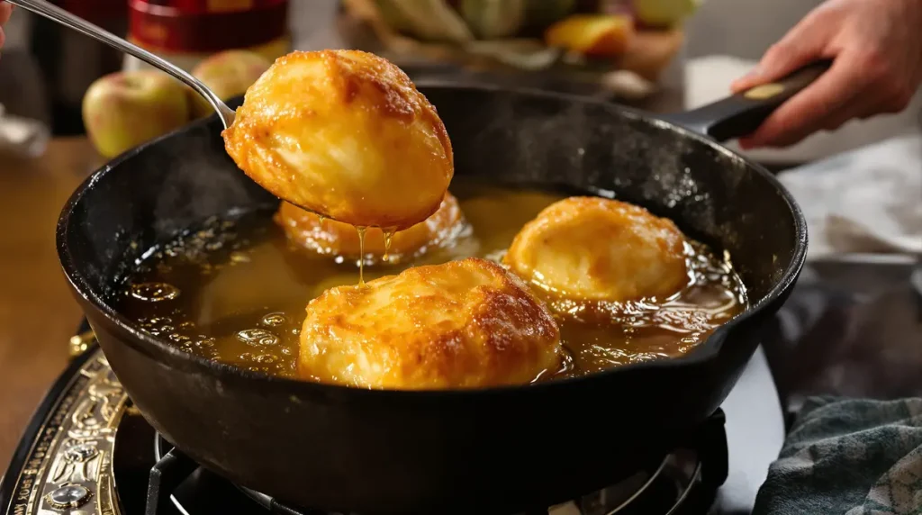 Mardi Gras : la recette facile de ma belle-mère pâtissière pour des beignets aux pommes ultra-aériens et savoureux