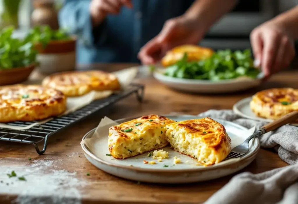 « Prêtes en 10 minutes pour toute la famille » : mes galettes de pommes de terre crousti-dorées au four, bien plus légères que des frites