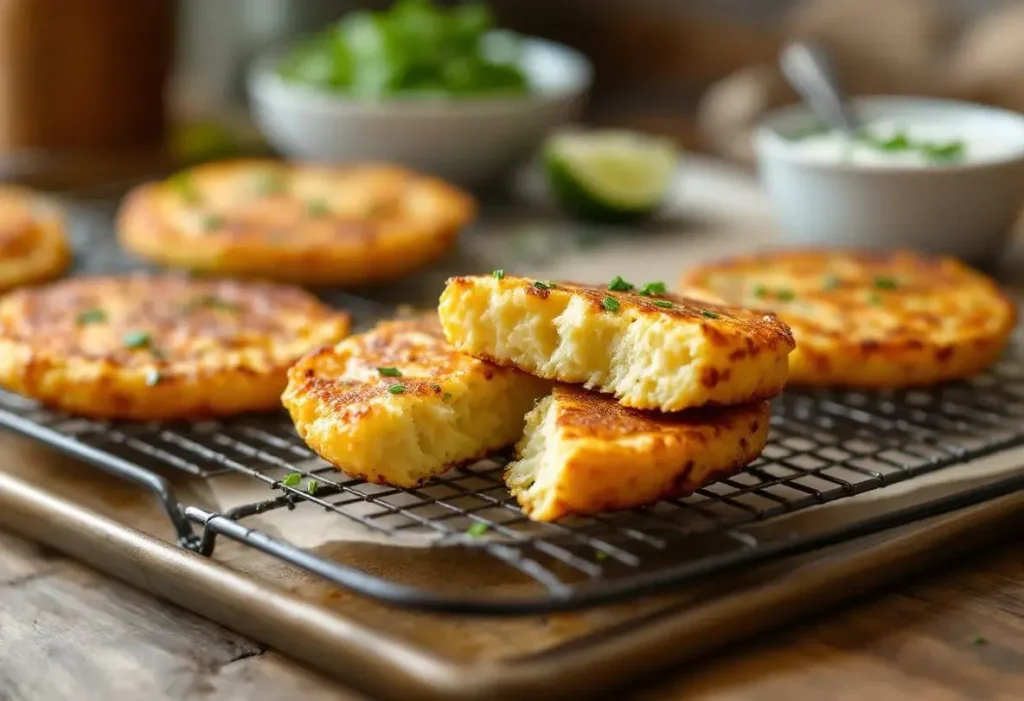 « Prêtes en 10 minutes pour toute la famille » : mes galettes de pommes de terre crousti-dorées au four, nettement plus légères que des frites