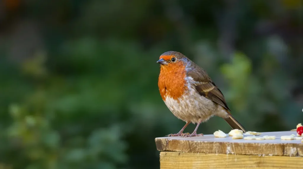 Rouges-gorges au jardin : ce soir, sortez dehors cet aliment de base à 3 centimes, que presque tous les jardiniers oublient