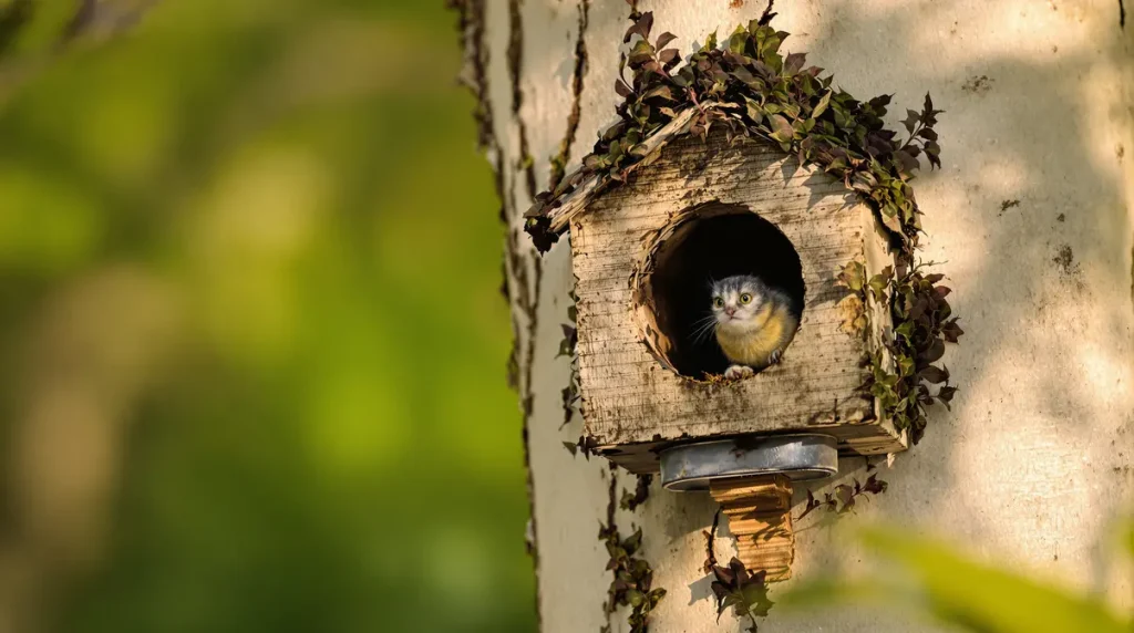 9 astuces pour protéger les nids d'oiseaux du jardin contre les chats de passage