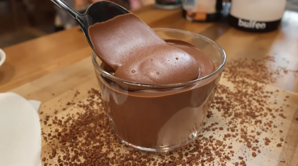 Cette mousse au chocolat en 10 min au cacao fait un carton : voici pourquoi