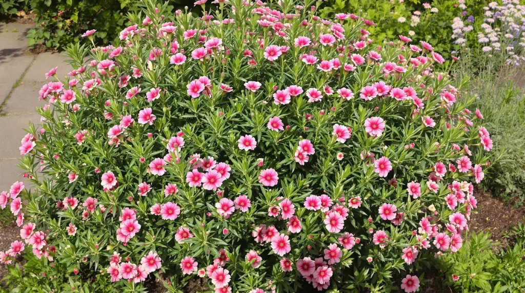 Cette petite vivace rose facile illumine bordures et pots tout l’été et transforme un jardin triste en scène chic