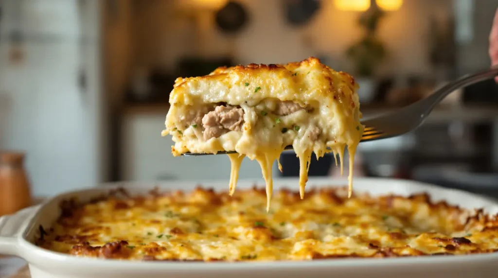 « Je le prépare la veille et il est encore meilleur réchauffé le lendemain » : la recette de hachis parmentier poulet-poireaux qui reste ultra moelleux