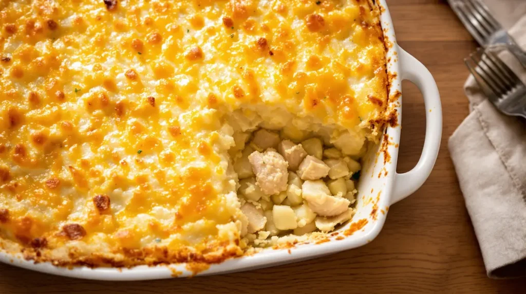 « Je le prépare la veille, il est encore meilleur réchauffé » : la recette du hachis parmentier au poulet et poireaux qui ne sèche jamais