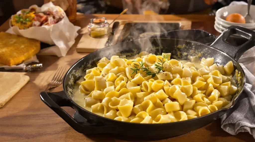 « Je n'avais jamais goûté quelque chose d'aussi réconfortant » : la poêlée spätzle-munster prête en seulement 10 minutes