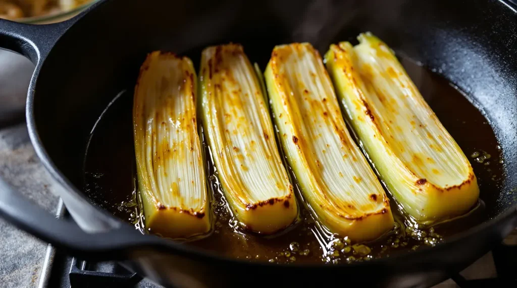 Poireaux : le geste tout simple d’un chef 3 étoiles pour les rendre ultra fondants et savoureux en 3 minutes chrono