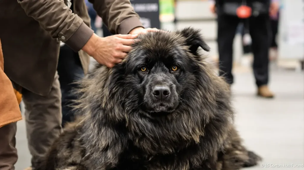 Salon de l'Agriculture : ce Dogue du Tibet mayennais, déjà champion de France, vise le Concours général agricole