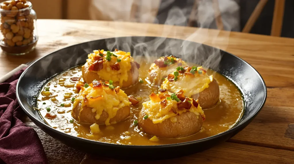 Tout le monde adore ces pommes de terre farcies à la maison, elles sont devenues notre recette favorite du vendredi