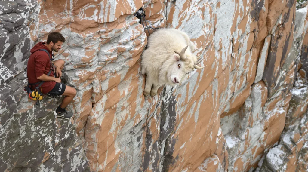 Walscheid. Deux chiens sèment la panique chez un troupeau : un mouton bloqué 36 heures sur une falaise, à 10 mètres d'altitude