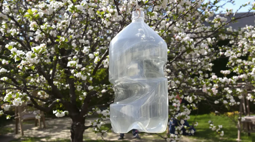 Ce printemps les frelons asiatiques envahissent : cette bouteille montée à l'envers est le seul piège qu'ils ne contournent pas