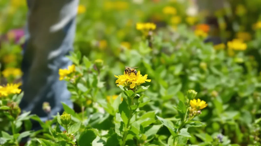 En avril, cette fleur jaune de pelouse que vous coupez sans y penser rassasie le "creux de faim" des abeilles et papillons