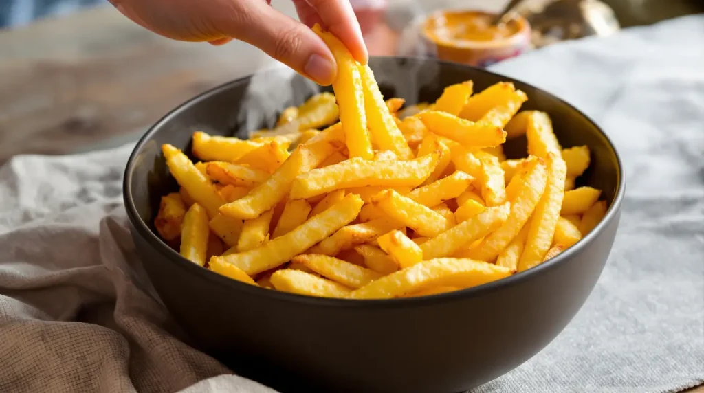 Frites Airfryer ultra croustillantes : l’astuce de l’eau bouillante qui change tout à chaque cuisson (si seulement je l’avais su plus tôt)