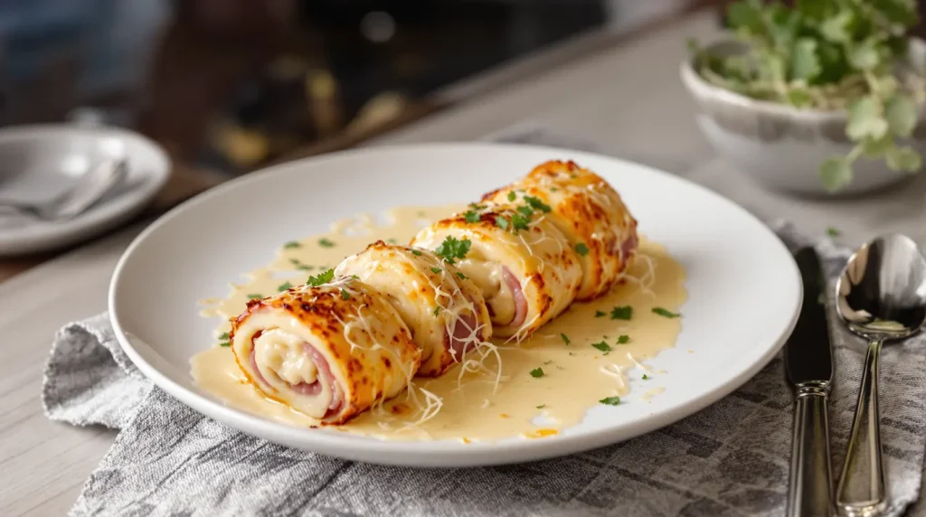 Gratin léger poireaux-jambon : prêt en 25 minutes, savoureux et faible en calories
