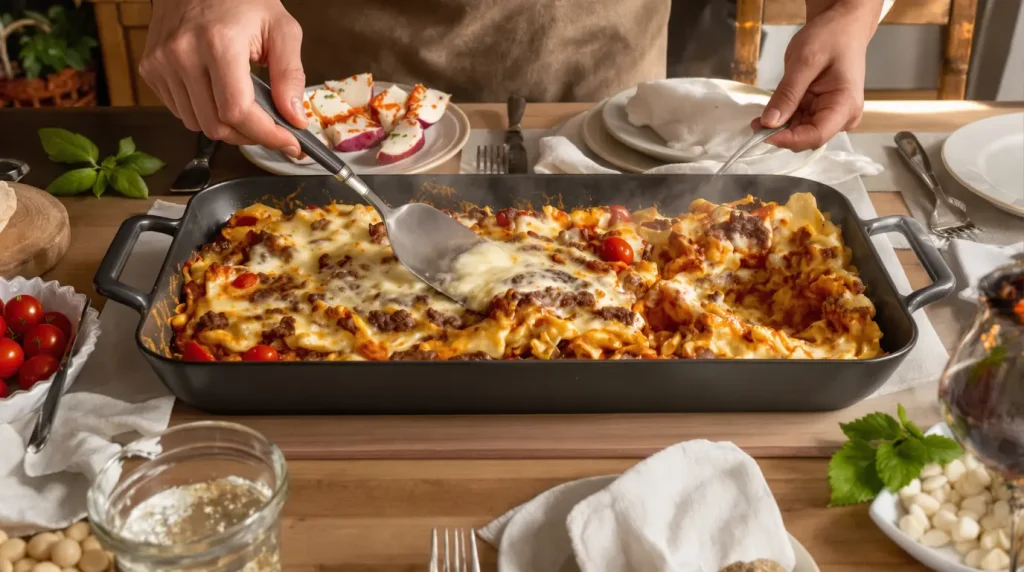 Lasagnes au boeuf haché fondant