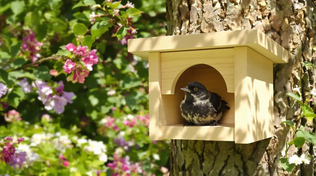 « Plus un seul frelon dans mon jardin » : tout a changé quand un oiseau a niché dans mon nichoir à 15 €
