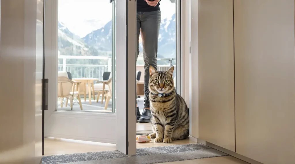 Puis-je garder le chat du voisin s'il vient chez moi?