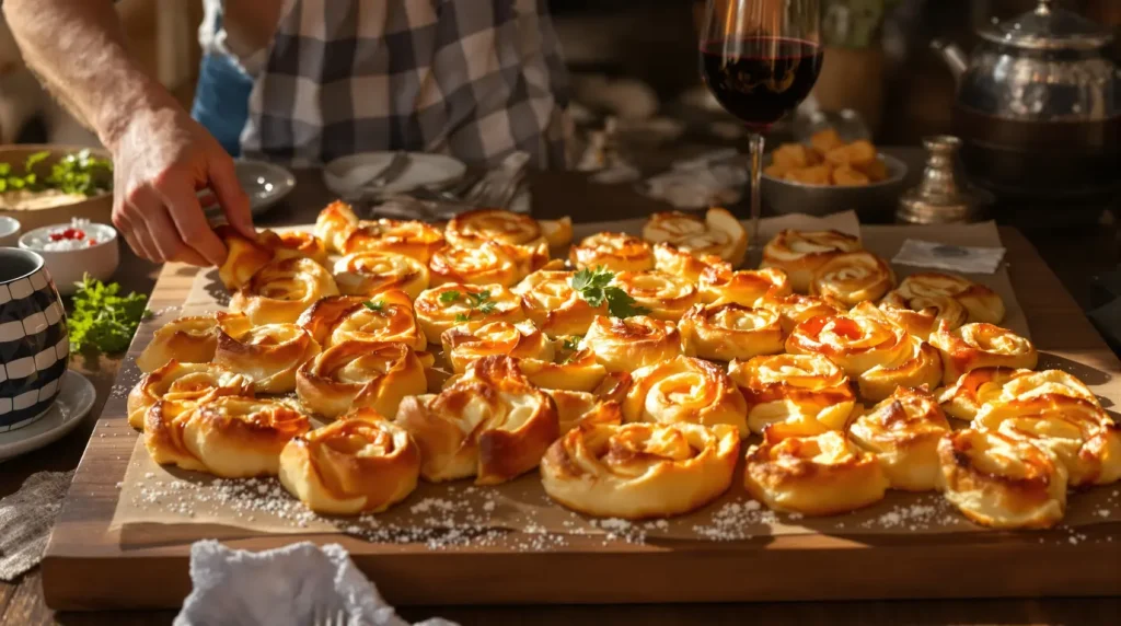 Trop simples pour être si bons ? Ces petits roulés feuilletés au fromage et saumon volent la vedette à toutes les verrines